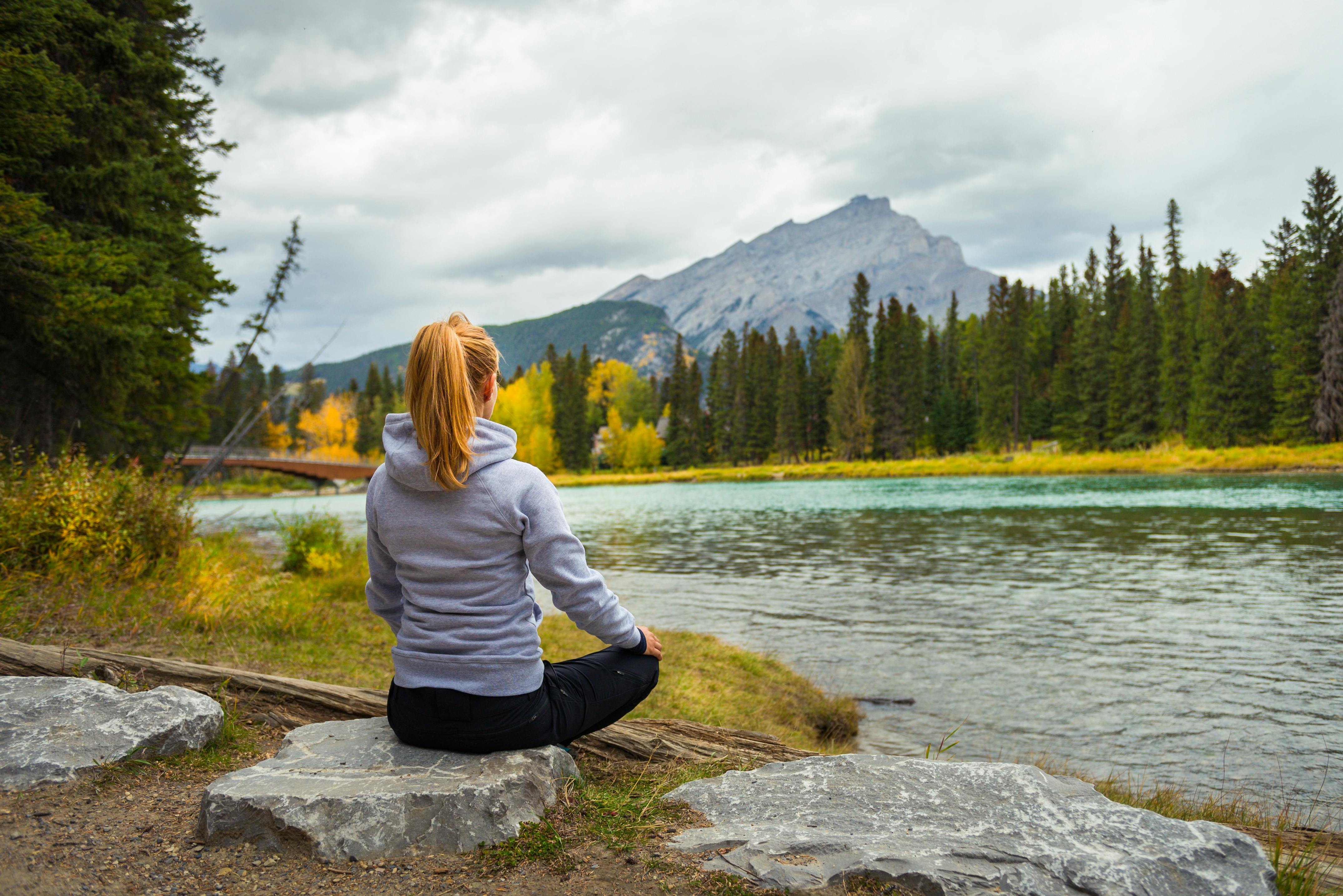 Meditating Woman