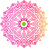 pink mandala